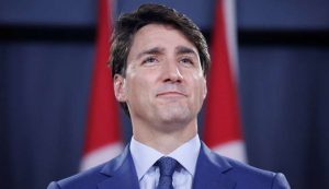 Canada's PM Trudeau takes part in a news conference in Ottawa