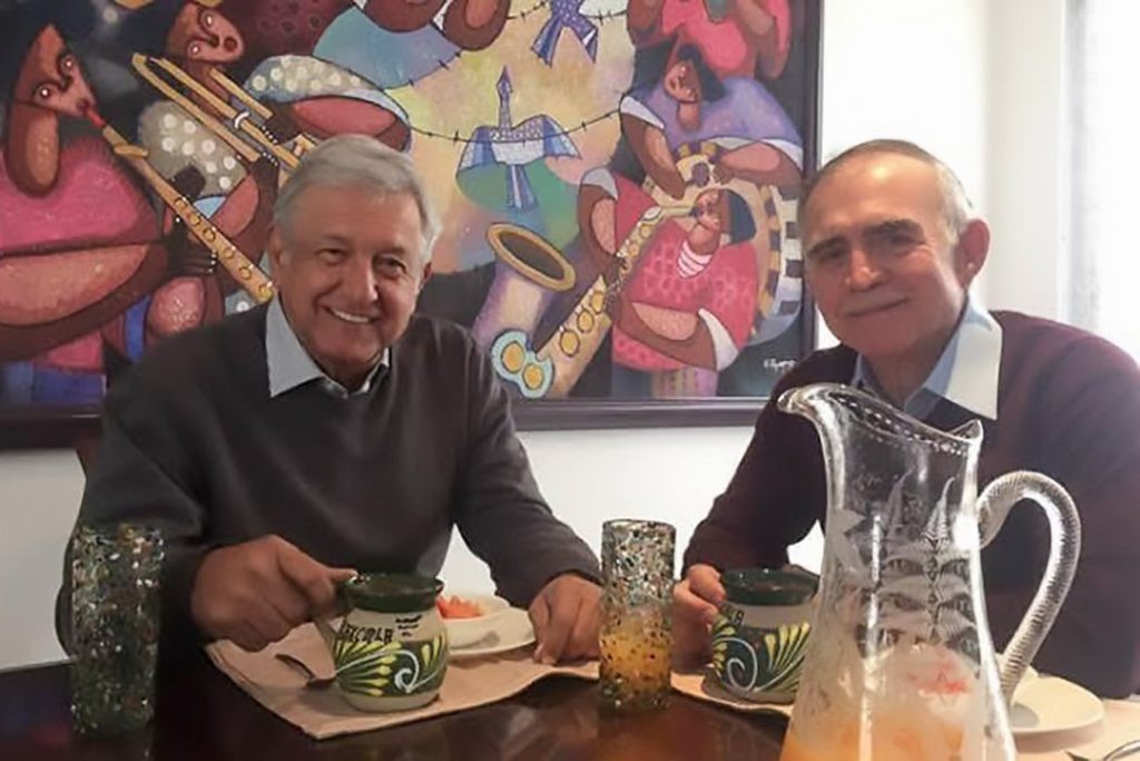 amlo y romo