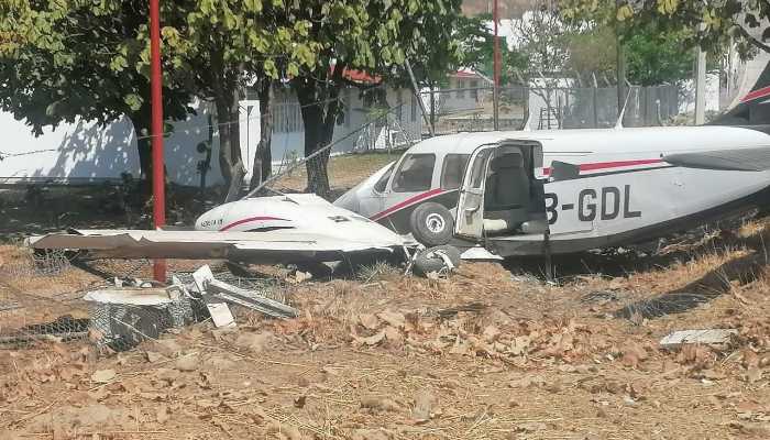 accidente aereo de Geraldine Ponce- pres. mpal de Nayarit