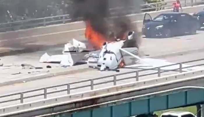 miami beach-avioneta se estrella en puente