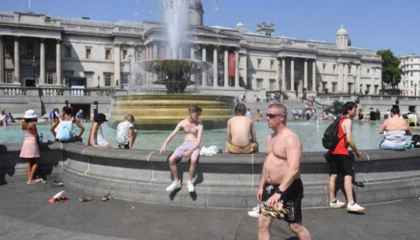 ola de calor en londres