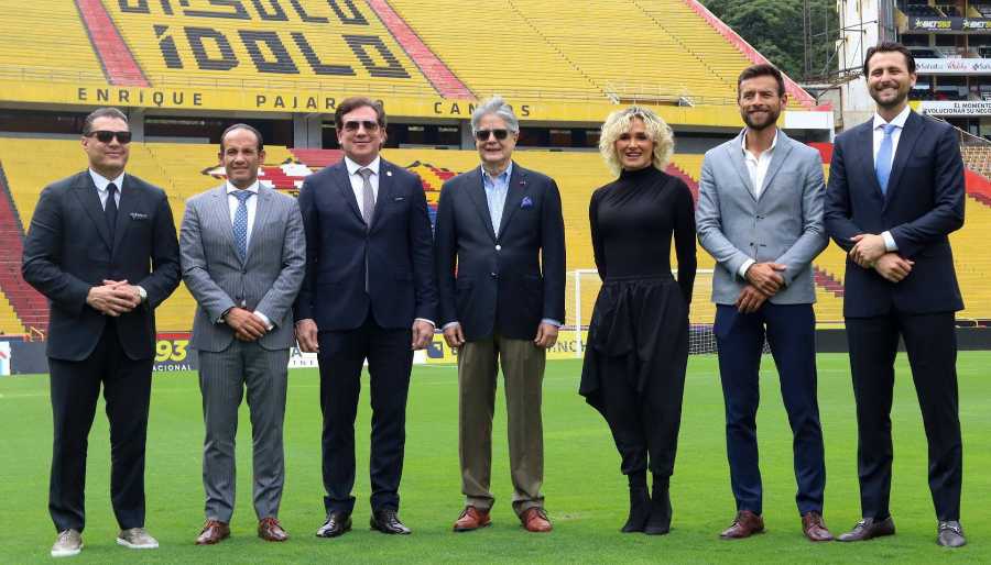 Ecuador y Conmebol sellan convenio para final única de la Libertadores 2022