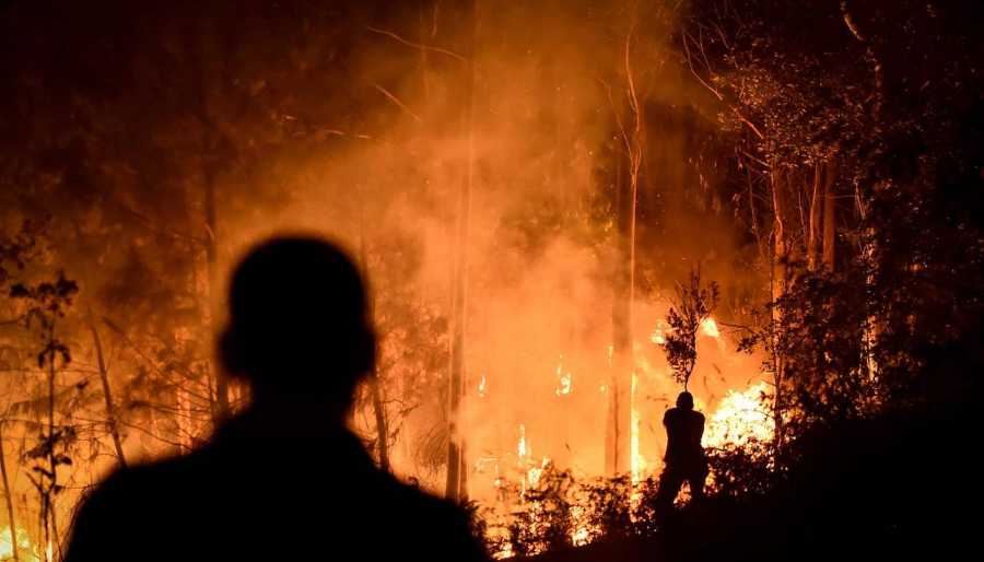 Incendios forestales arrasan zonas de Portugal