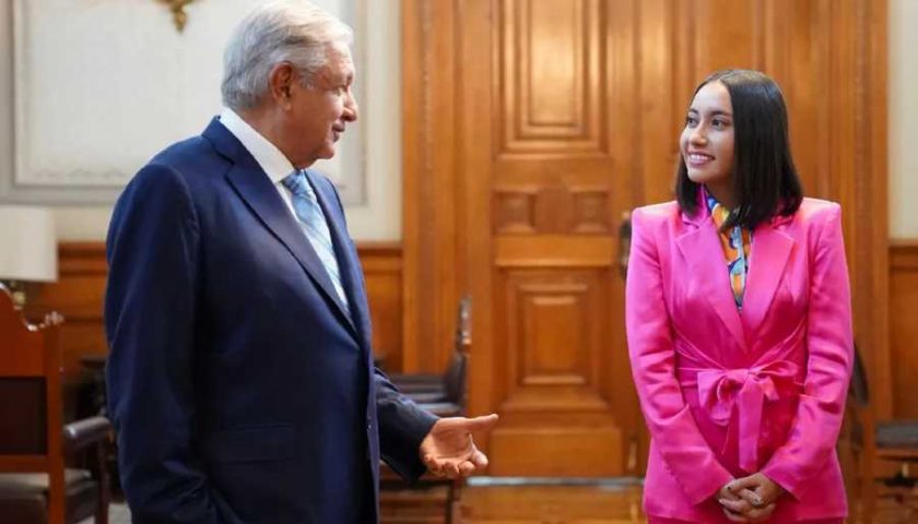 astronauta katya-echazarreta-se reune con presidente