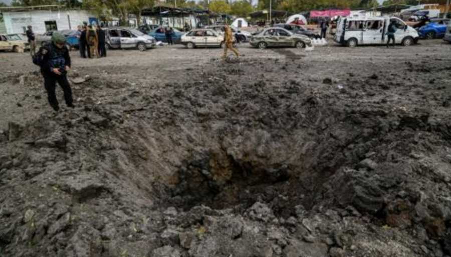 Bombas en Ucrania
