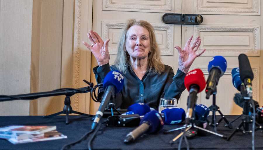 Annie Ernaux obtiene el Premio Nobel de Literatura