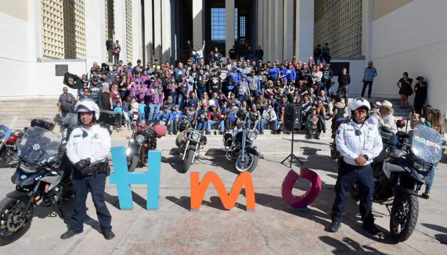 Arranca Kino Fest 2022 con rodada de motociclistas_3