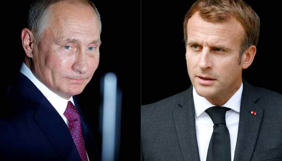Macron urge a Putin
