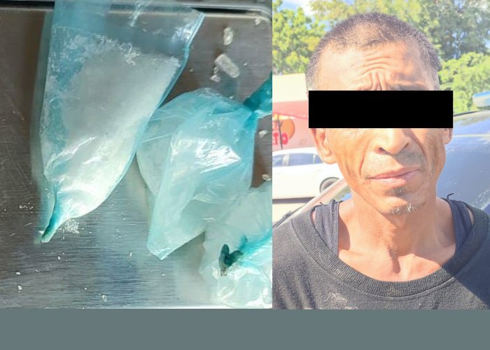 droga detenido