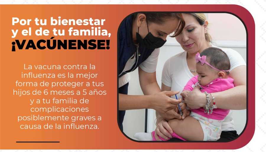 Es importante vacunarse contra la influenza