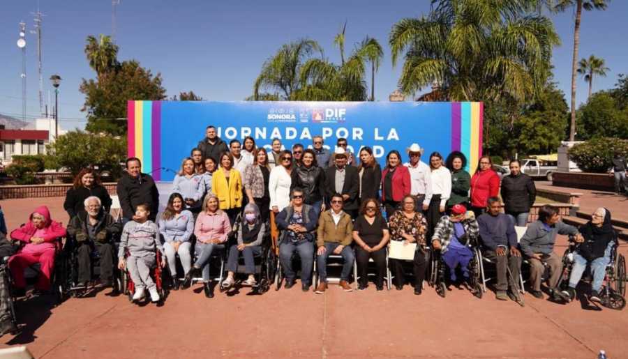 jornada por la discapacidad en el rio sonora