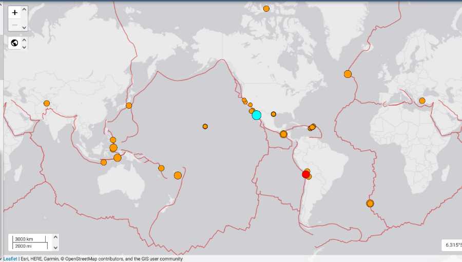 sismo en bahia de kino