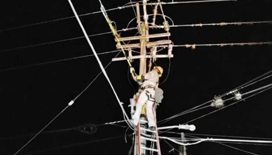 CFE-feparación de lineas afectadas por bajas temperaturas