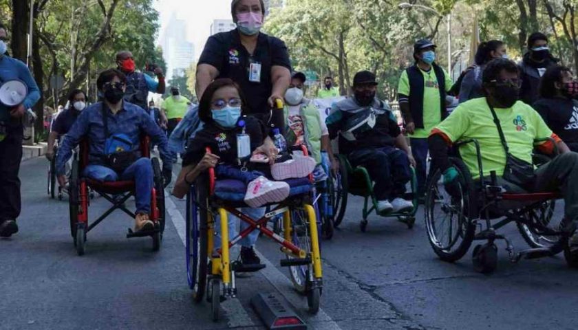 Marcha Inclusión Discapacidades
