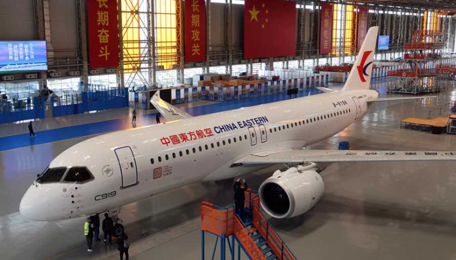 primer avion chino de fabricación nacional