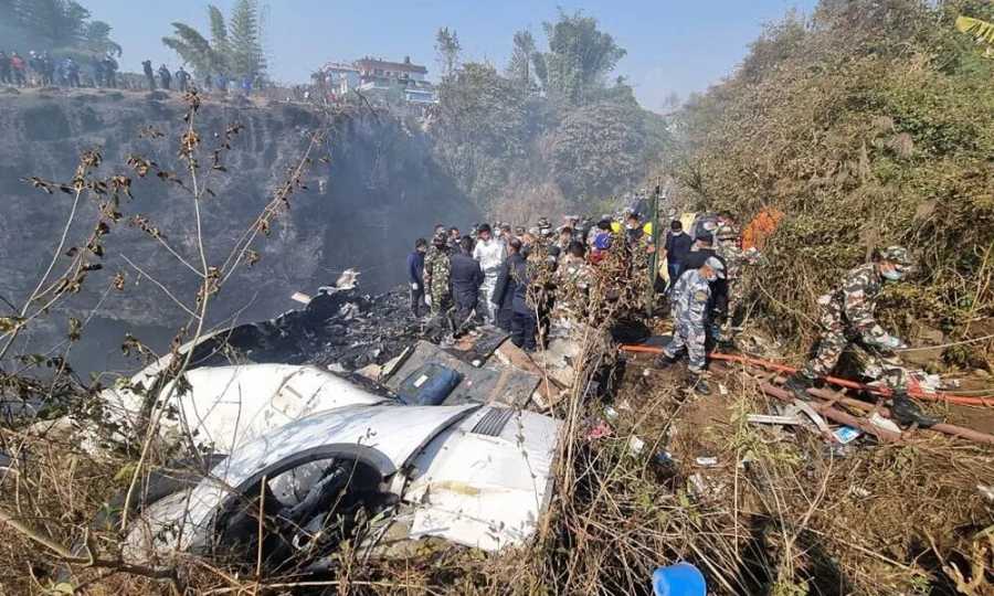 Avionazo en Nepal.
