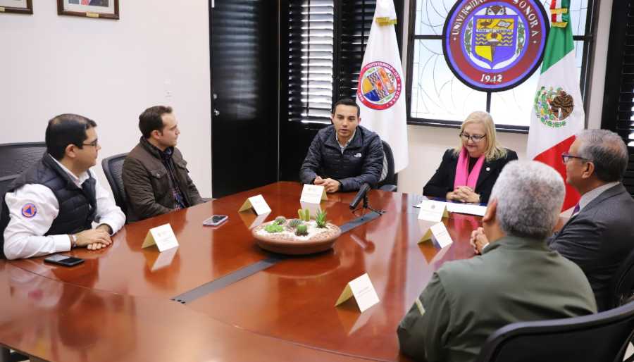 Firman Unison y Protección Civil Sonora convenio de colaboración