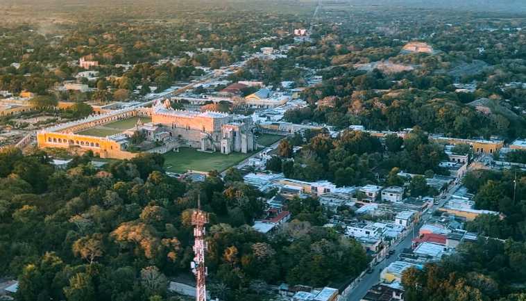 Yucatán en sobrevuelo de supervisión del Tren Maya