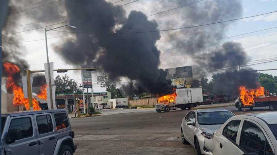 incendios en culiacan y los mochis
