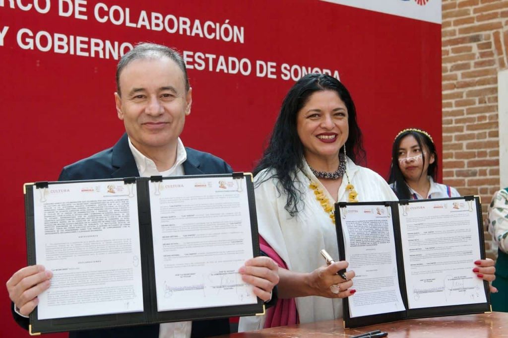 Sonora y CDMX acuerdan trabajo conjunto en favor de la cultura-min