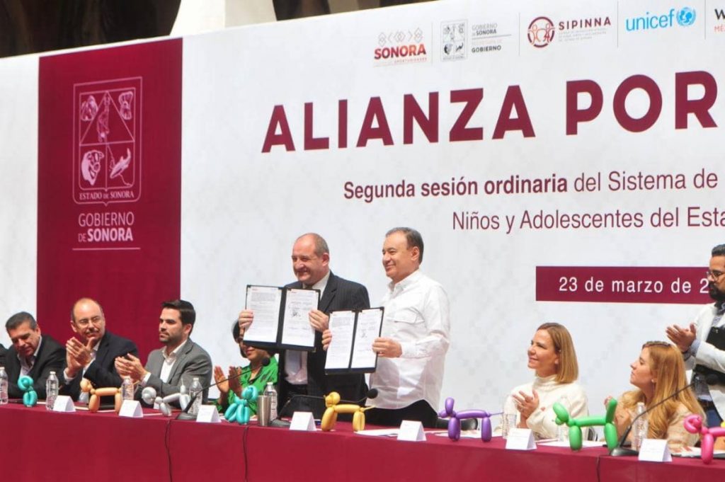 Acuerdan Gobierno de Sonora y Unicef México trabajo conjunto 7b-min