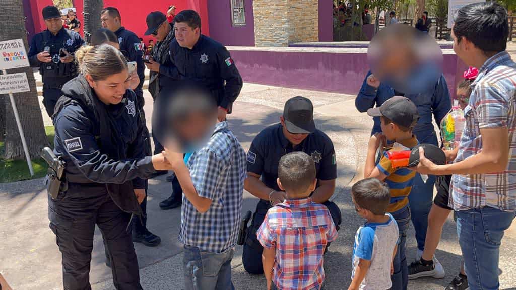 Policía Estatal en acciones de proximidad-min