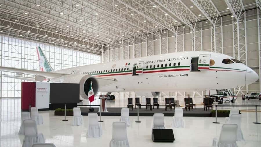 avion presidencial mexicano vendido..-min