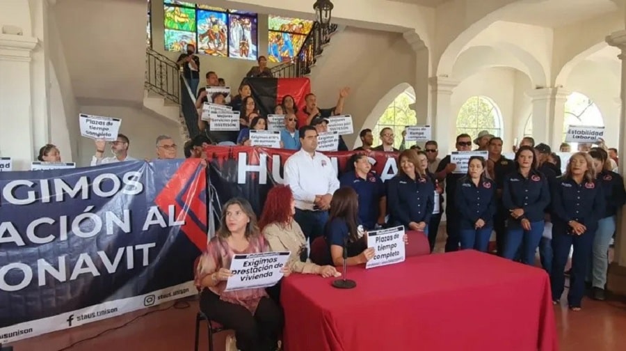 huelga en UNISON-min