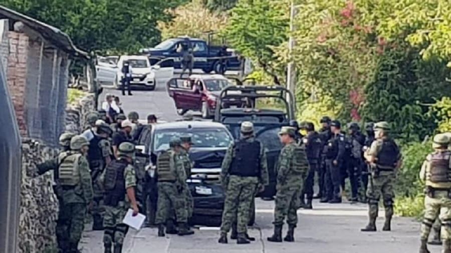militares se enfrentan con cjng-min