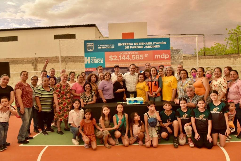 Entrega Toño Astiazarán rehabilitación en Parque Jardines_2-min
