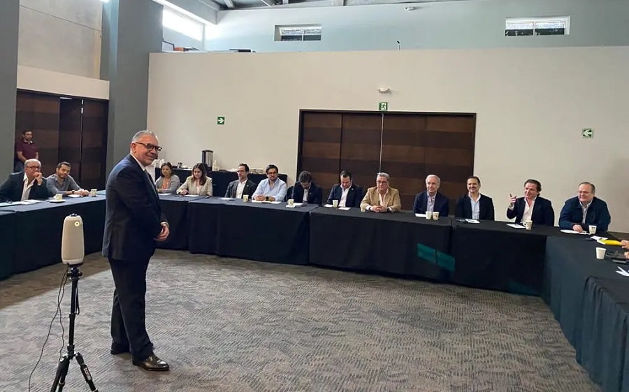 Presidente del CACIF da declaraciones sobre la coyuntura nacional..-min