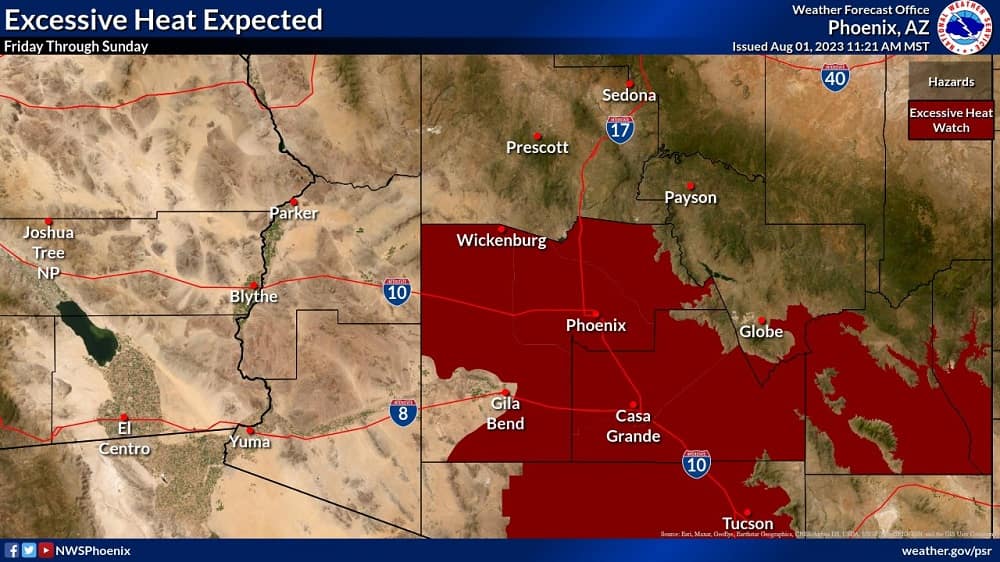 El mes de julio en Phoenix más cálido de la historia de EE. UU-min
