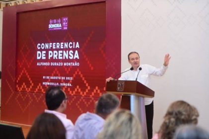 Huracán Polo dejó captación en presas de Sonora  de 3, 600 Mm3: Durazo