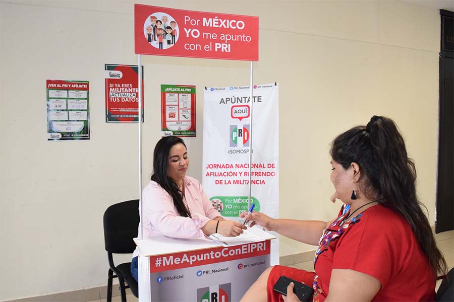 pri afiliacion