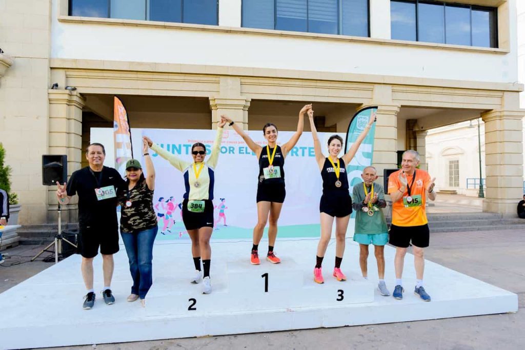 Celebran con éxito la carrera Juntos por el Deporte en Hermosillo (2)-min