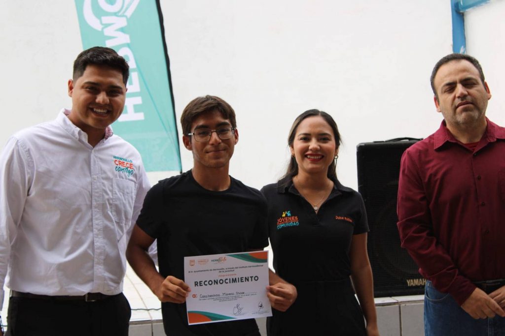 Concluyen alumnos del CBTIS 132 el programa de prevención Tú lo Vales, del IHJ-min