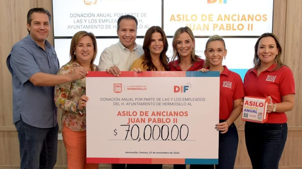Entrega HMO donativo de e,´ñeadps al Asilo de Ancianos Juan Pablo II-min
