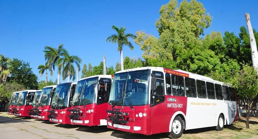 Nuevas unidades del transporte público en Sonora-min