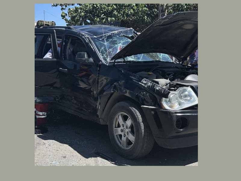 auto chocado
