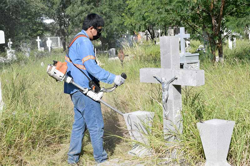 limpieza cementerio