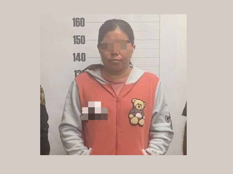mujer detenida