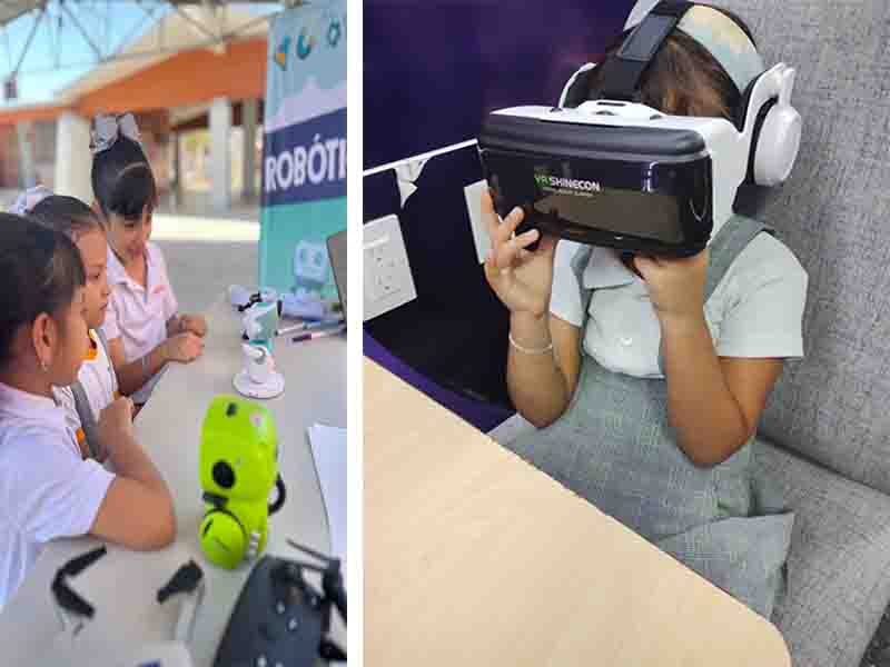 niños AI robotica