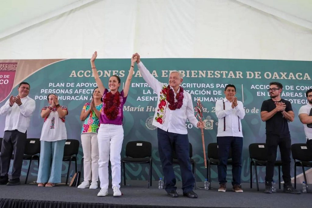claudia sheinbaum en oaxaca-min