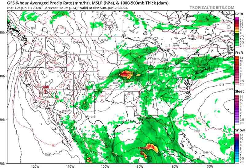 mapa lluvias son