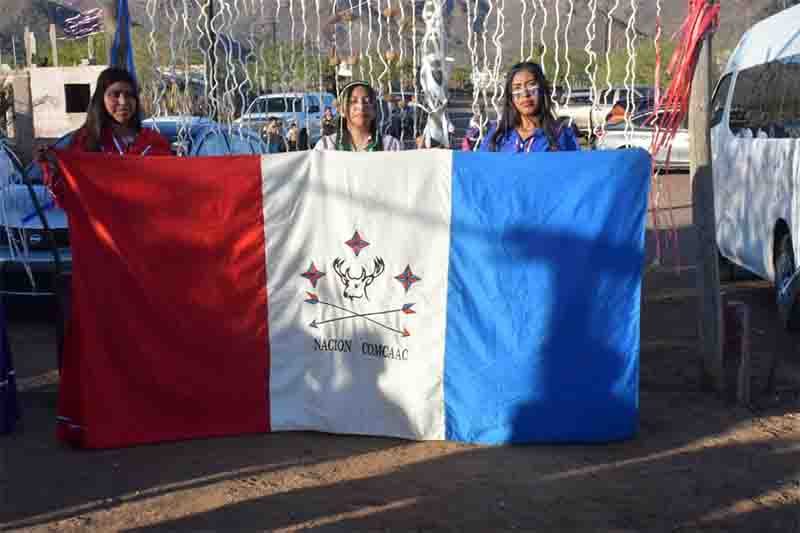 seris con bandera