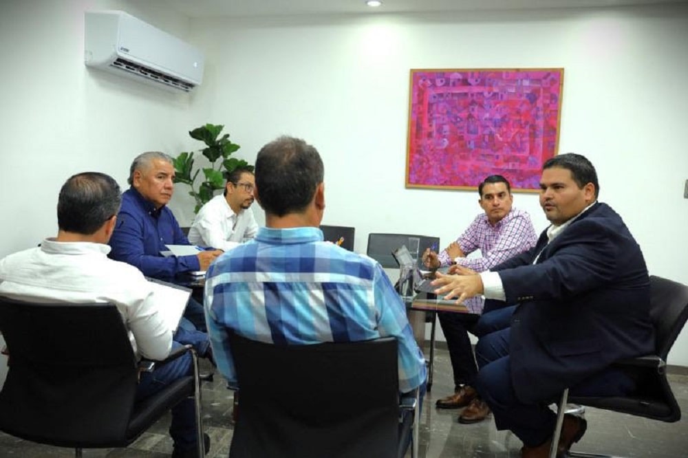 Coordinan trabajo SEC, UTH e Imtes en materia de movilidad-min