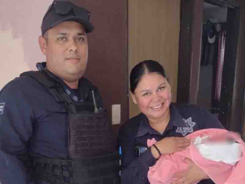 policias bebe