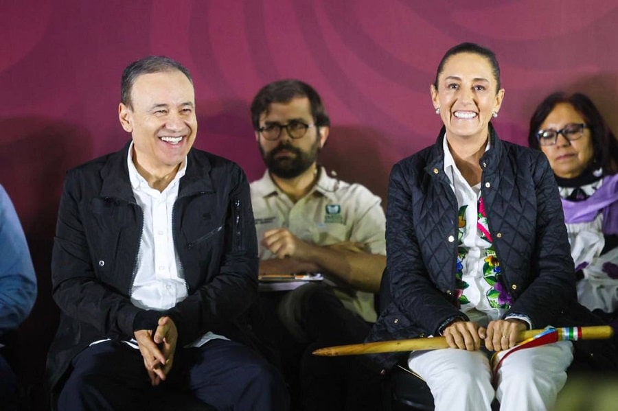 Durazo y Sheinbaum. Apoyo-min