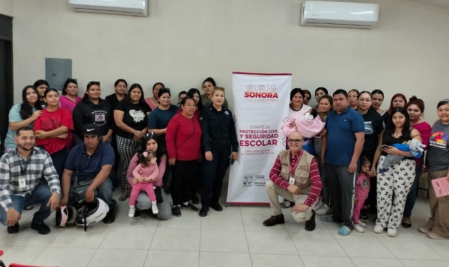 SEC capacita a Comité de Protección Civil y Seguridad Escolar-min