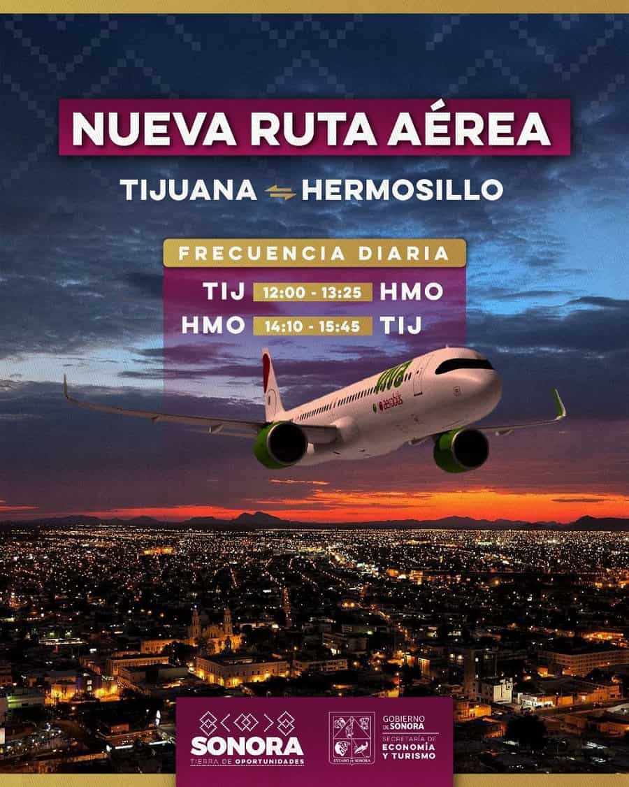 Tijuana Hermosillo.Nueva Ruta-min